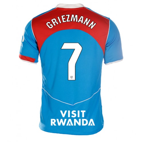 Stroje piłkarskie Atletico Madrid Antoine Griezmann #7 Koszulka Trzeciej dla damskie 2025-26 Krótki Rękaw